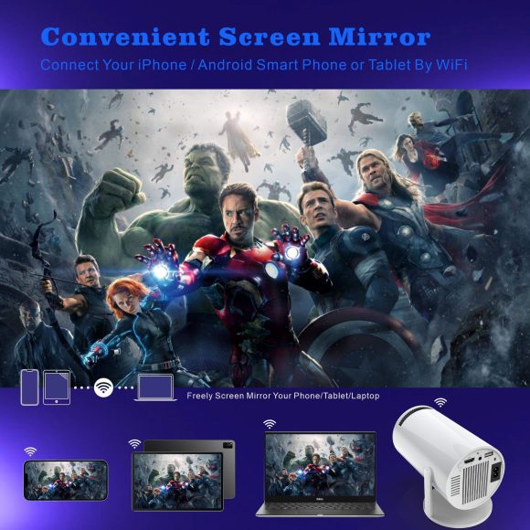 H713 Ultra High Definition 4K Projector Intelligent Home Office Conference Living Room - Image 4