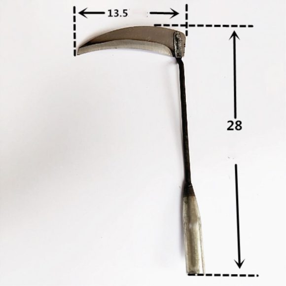 Small Sickle Four-tooth Rake Shovel Hoe Garden Tool Set Garden Farm Tool Sickle - Image 7