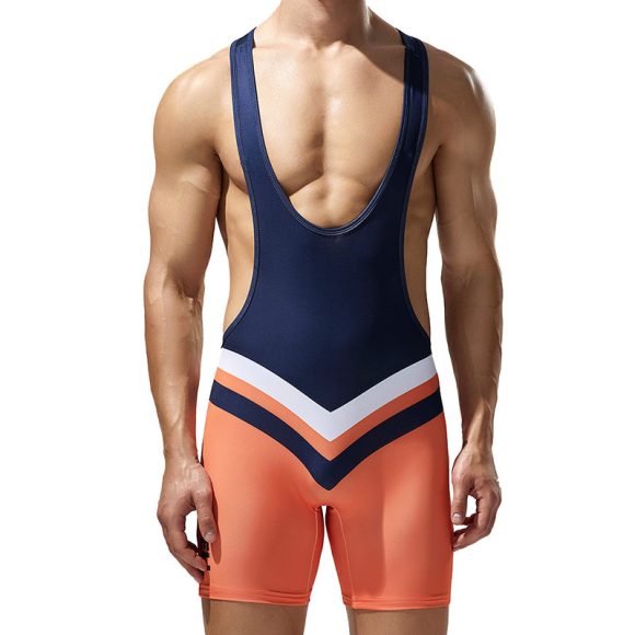 Men's Sports Vest Bodybuilding Basic Dancing Dress Yoga Exercise Clothing Jumpsuit - Image 4