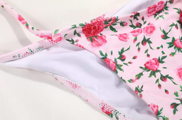 Swimwear Women's Printed Strap Bikini - Image 10