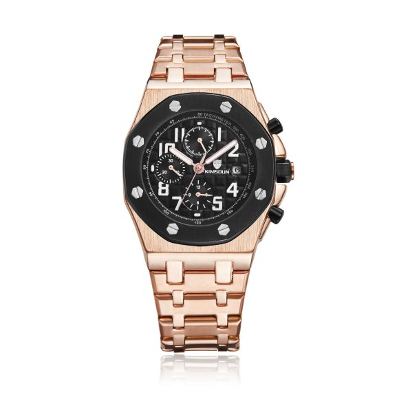 Three-eye Waterproof Multifunctional Automatic Mechanical Watch - Image 2
