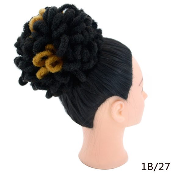 African Wig Bun Hair Bag Drawstring Dreadlocks Afro Hair Bag - Image 6