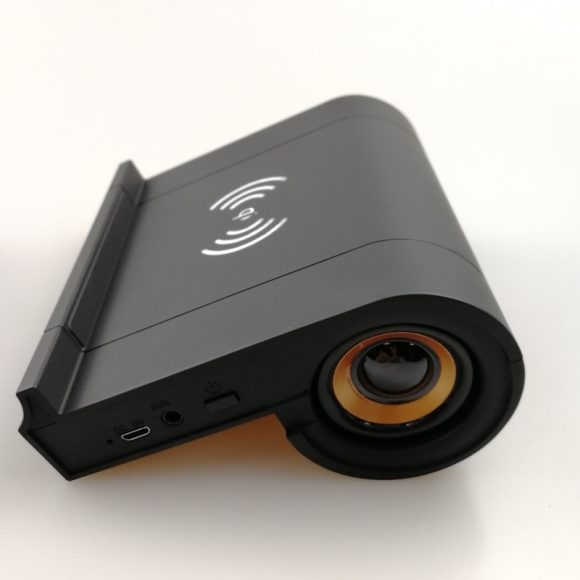 New creative wireless Bluetooth speaker wireless charging and shaking sound with the same sound - Image 2