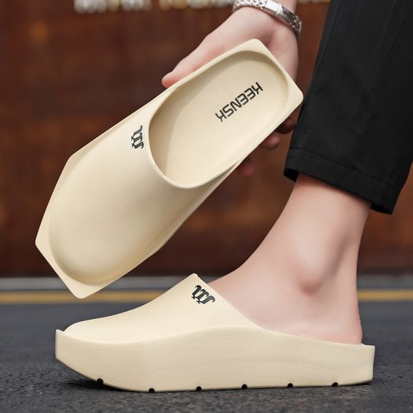 Niche Toe Cap Slipper Men's Casual Platform - Image 7