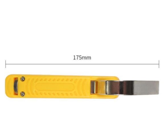 LY25-1 Adjustable Insulated Round Wire Stripper PVC Electrician's Knife - Image 6