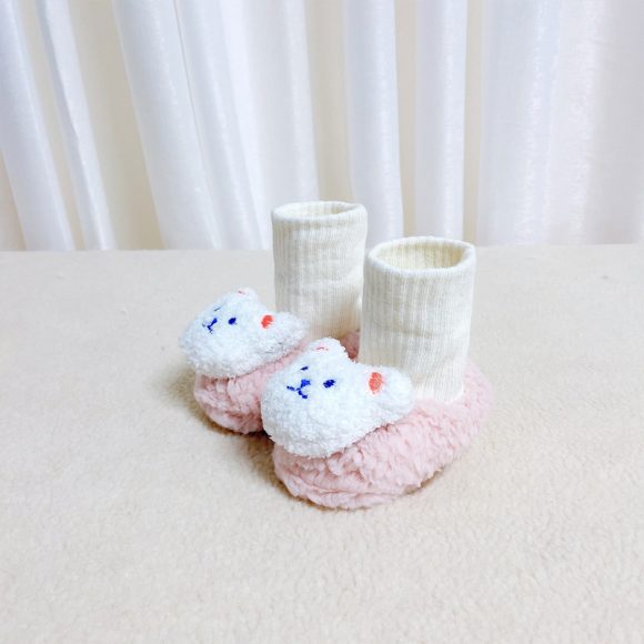 Thick Cotton Shoe Cover Baby Foot Protector Plus Velvet - Image 5