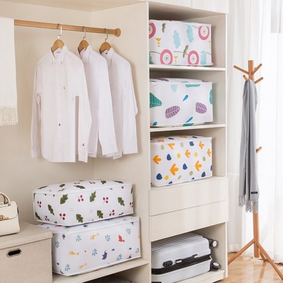 Home Clothes Organizer Dust-proof Seasonal Quilt Buggy Bag - Image 3