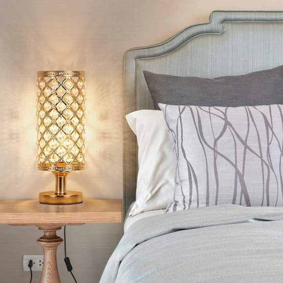 New Modern Crystal Table Lamp With Stylish Personality And Warm Bedside Decoration For Bedroom And Living Room - Image 5