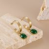 French Minority Design Titanium Steel Earrings - Image 2