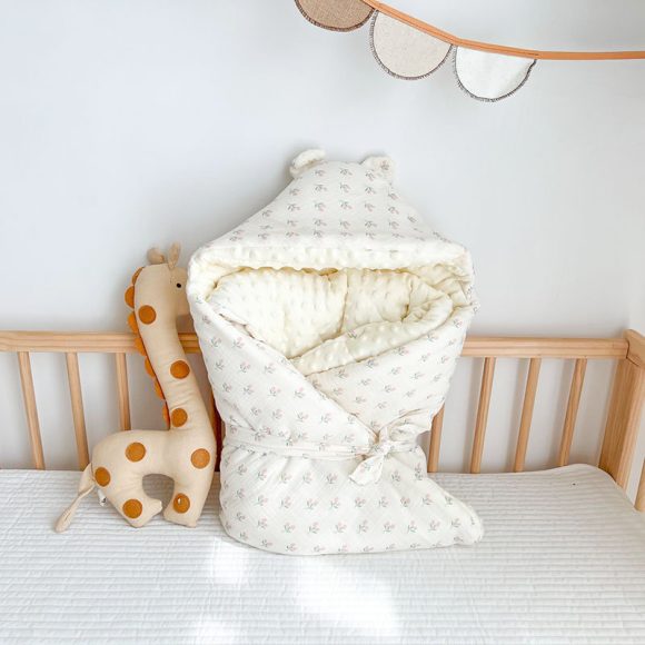 Autumn And Winter Thickened Baby Cotton Wrinkled Beanie Velvet Quilt - Image 6