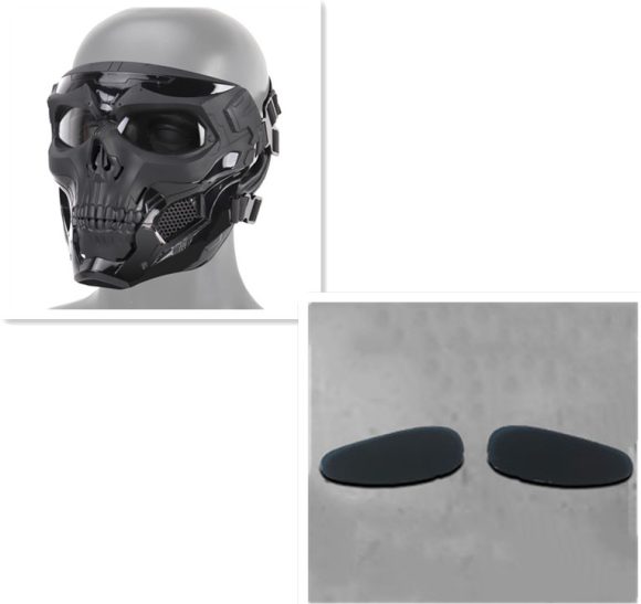 Skull horror helmet mask - Image 2