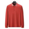 Autumn And Winter New Men's Fleece T-shirt Lapel Loose, Simple And All-matching - Image 2