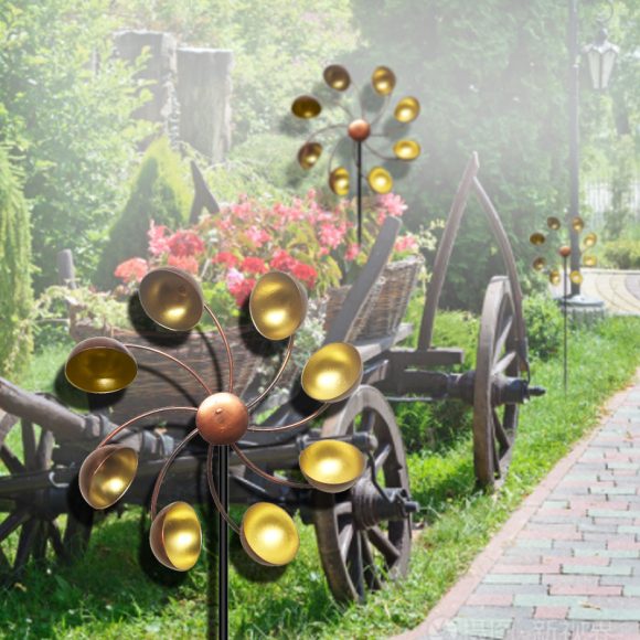 Pastoral Wrought Iron Multicolor Garden Insert - Image 3
