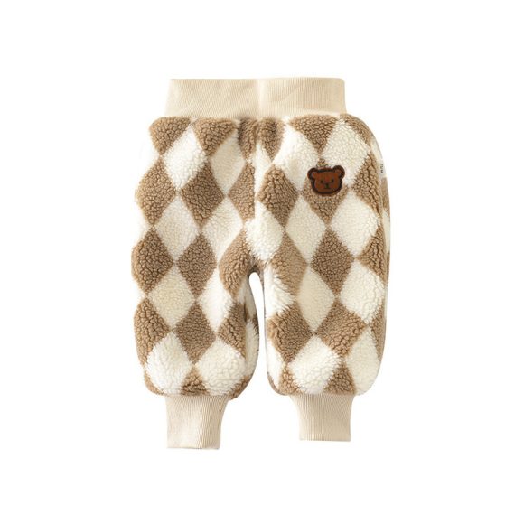 Baby Fleece Large PP Lamb Fleece Outer Wear Pants - Image 5