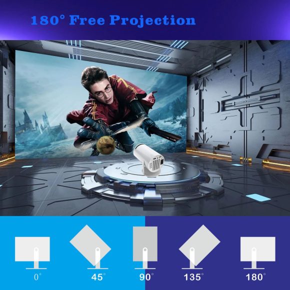 H713 Ultra High Definition 4K Projector Intelligent Home Office Conference Living Room - Image 9