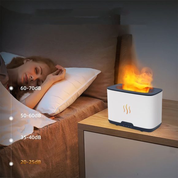 New Flame Aromatherapy Humidifier Household Desktop Large Capacity Home Decor - Image 6