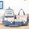 Four-piece Ins Schoolbag For Junior And Senior High Schools - Image 3