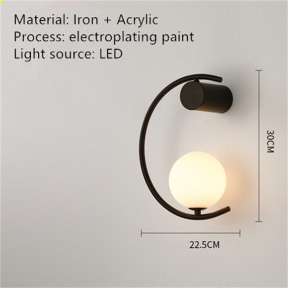 Modern Minimalist Light Luxury Creative Design Wall Lamp - Image 9