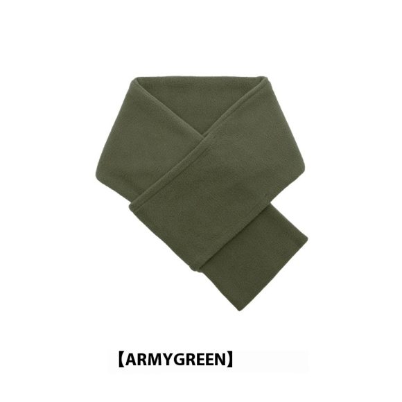 Autumn And Winter Warm Scarf Fashion Simple Solid Color Men's Polar Fleece - Image 7