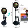 Rechargeable Rainbow Projection Lamp Sunset Lamp Projection Atmosphere Sunset Lamp - Image 5