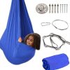 Therapy Swing For Kids With Special Needs -Hardware Included-Sensory Swing Cuddle Swing Indoor Outdoor Kids Swing Adjustable Hammock For Children With Autism