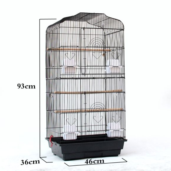 Portable Pet Display Cage Wire Bird Cage Parrot Cage - Image 5
