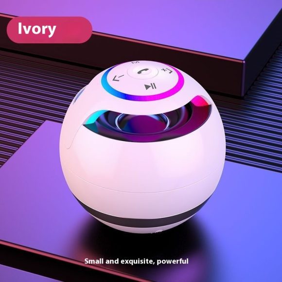Colorful Light Bluetooth Audio Super Dynamic Bass Boost Portable Small Speaker Mini High Sound Quality Large Volume - Image 3