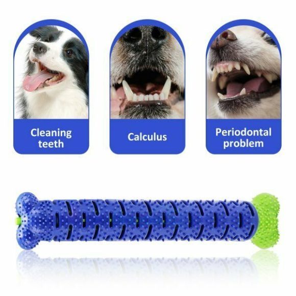 Dog Chew Toys Toothbrush Pets Molar Tooth Cleaning Brushing Stick Doggy Silicone - Image 6