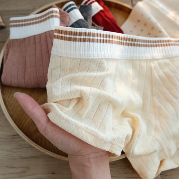 Men's Cotton Mid-waist Youth Comfortable Breathable Boxers - Image 3