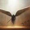 Angel Of Justice Wall Art Poster Canvas Painting - Image 3