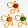 European And American INS Natural Stone Ring