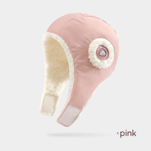 Down Plush Hat For Women Cycling Windproof Waterproof Ear Protection Warm Fashion Hats Winter Thicken Caps - Image 7
