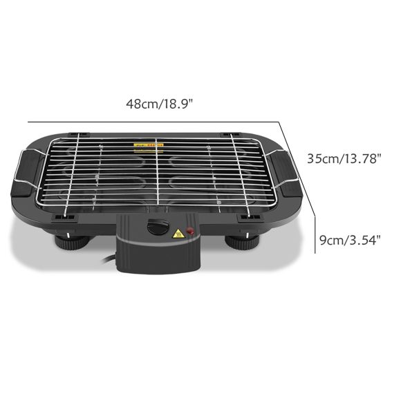 European Standard Spot Household Smokeless  Electric Barbecue Grill - Image 3