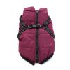 Pet Clothes Winter Dog Cotton Coat Chest Back Integrated Cotton Vest - Image 3
