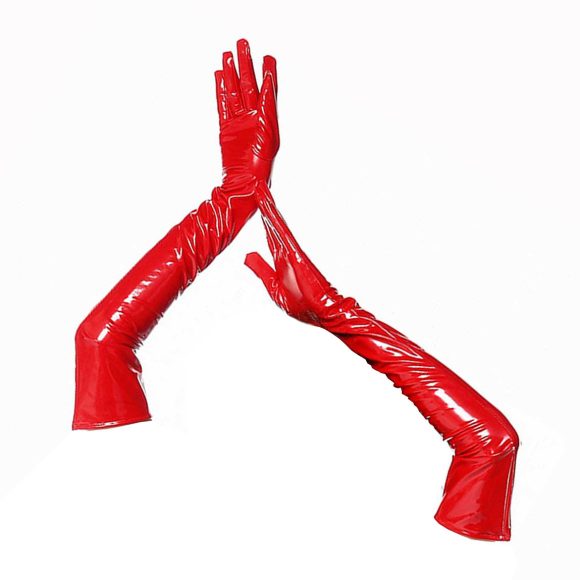 European And American Punk Hip Hop PU Gloves - Image 3