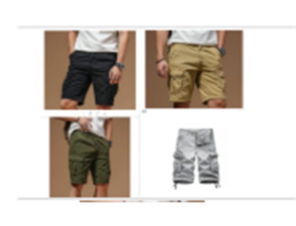 Hong Kong Style Workwear Shorts For Men - Image 7