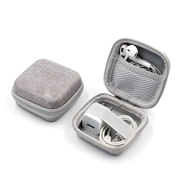 Solid Color Notebook Power Cord Storage Box Digital