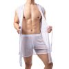 Gold Dot Bathrobe Men's Sexy Coat - Image 6