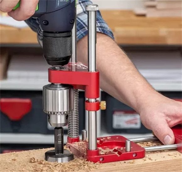Woodworking Drill Locator Convenient Labor Saving Alloy Steel Woodworking Drill - Image 5