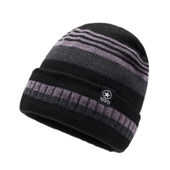 Warm Winter Knitted Hat Woolen Cap - Image 3
