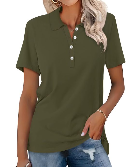 Women's Short-sleeved Slim-fit Casual Fashion Top - Image 6