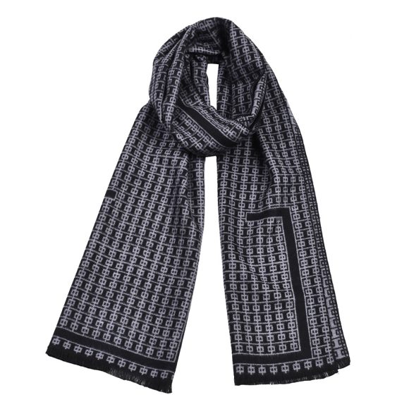 Double-sided Thick Warm Korean Men's Knitted Scarf - Image 2