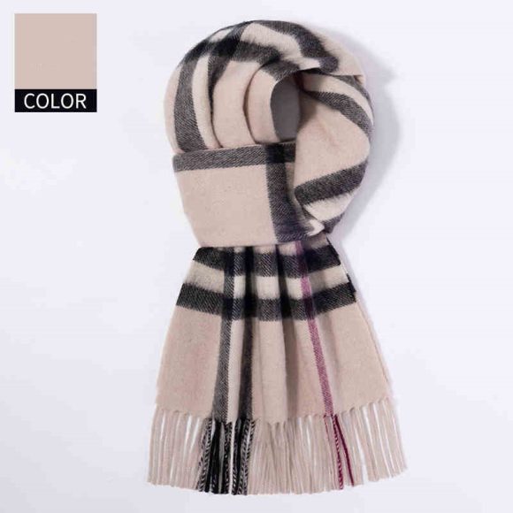 Winter New Men's Cashmere Scarf - Image 4