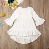 Jeans Kids Elegant Shirts Clothes Girls Dress For Girl - Image 5