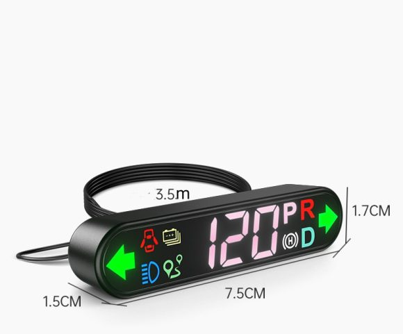 Air Meter Speed Sub-screen Instrument Panel Heads Up Display - Image 6