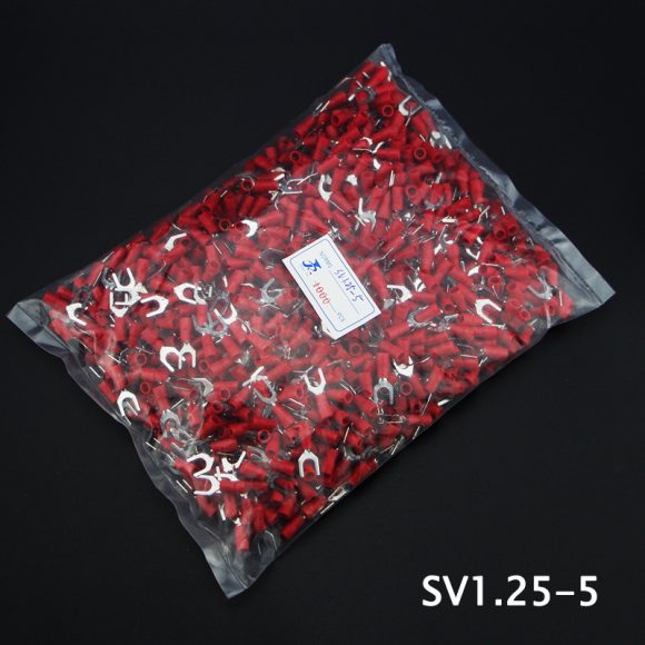 SV Series Cold-pressed Fork-shaped Pre-insulated Terminal Blocks - Image 3