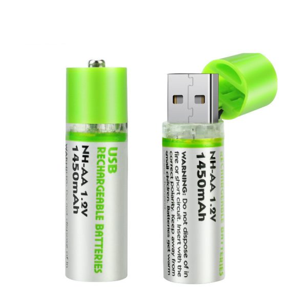 USB Battery 1.5V Rechargeable Battery - Image 5