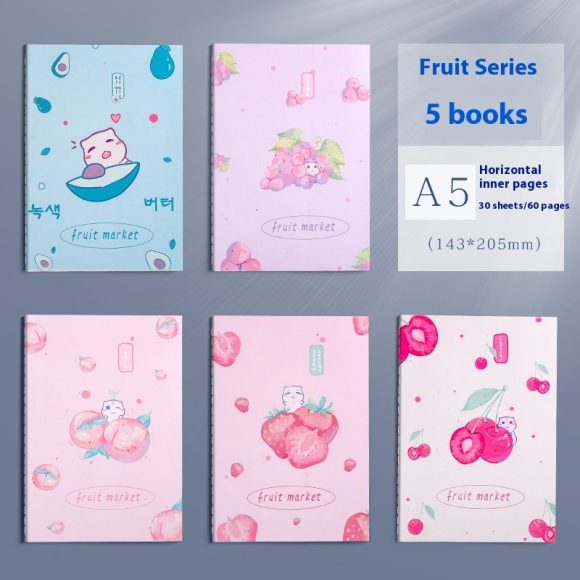Notebook Thickened Practice Note Simple A5 Creative B5 Girl Heart - Image 6