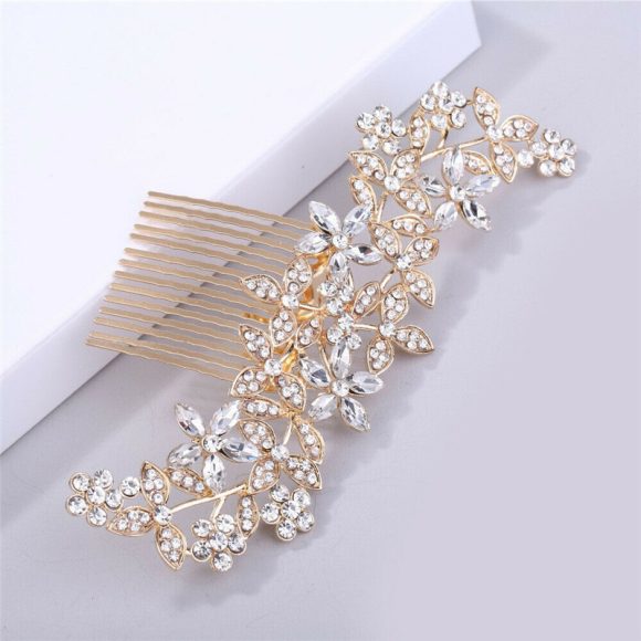 Bridal Jewelry Wedding Hair Clip With Drill - Image 4