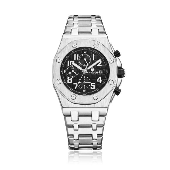 Three-eye Waterproof Multifunctional Automatic Mechanical Watch - Image 9